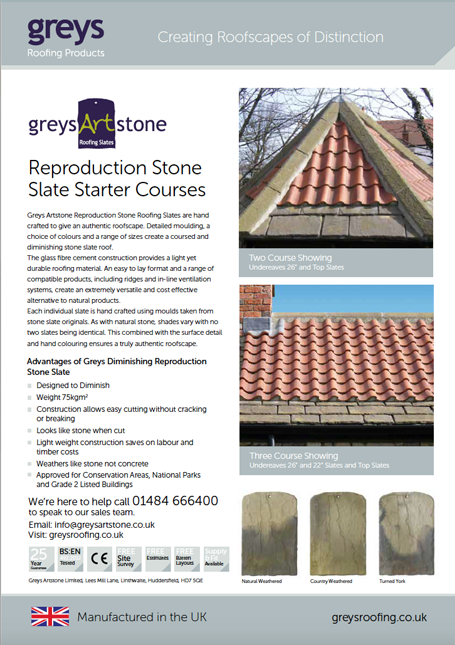 Download Greys Artstone Reproduction Stone Brochure